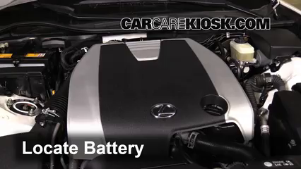 2013 Lexus GS350 3.5L V6 Battery Clean Battery & Terminals